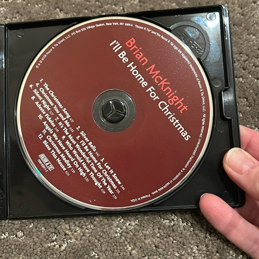 Brian McKnight Christmas DVD